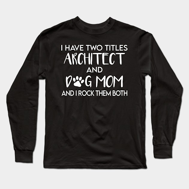 Architect Long Sleeve T-Shirt by Elhisodesigns